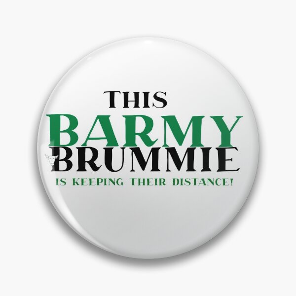 Item preview, This Barmy Brummie is keeping their distance  designed and sold by BarmyBrummie.