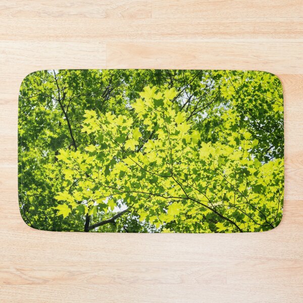 Item preview, Biophilic Leaf Mosaic - Early Summer Maple Tree Canopy designed and sold by Georgia Mizuleva.