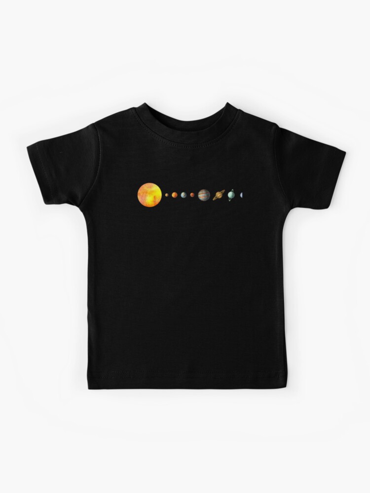 Thumbnail 1 of 2, Kids T-Shirt, The Solar System designed and sold by Terry Fan.