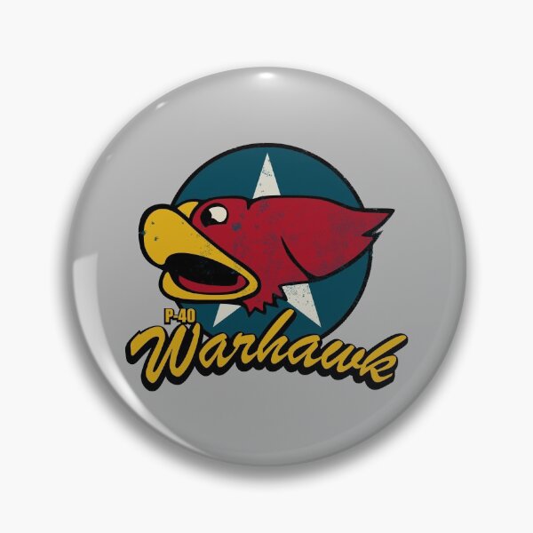 Item preview, P-40 Warhawk Nose Art (distressed) designed and sold by StrongVlad.