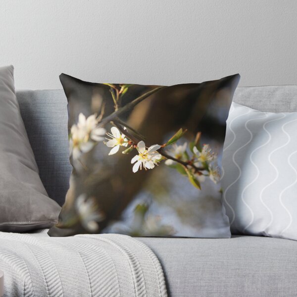 Apr - Bodsham - www.lizgarnett.com Throw Pillow