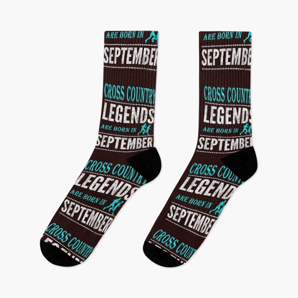 Item preview, Cross Country Legends are born in September designed and sold by LGamble12345.