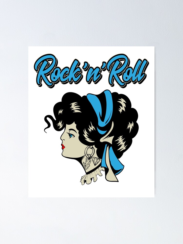 Rockabilly Pin Up Girl Vintage Classic Rock and Roll Music Sock