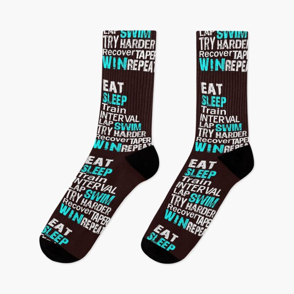 Item preview, Funny Eat Sleep  swimming repeat for parents designed and sold by LGamble12345.