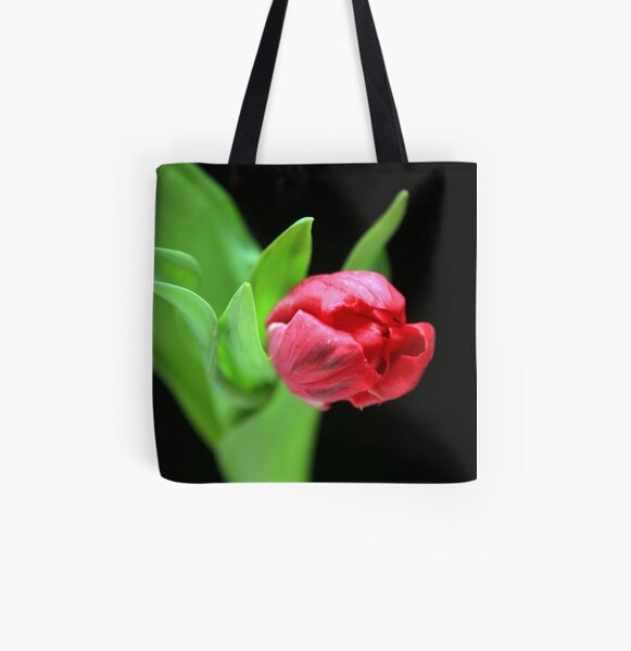 www.lizgarnett.com - Tulip 1 All Over Print Tote Bag