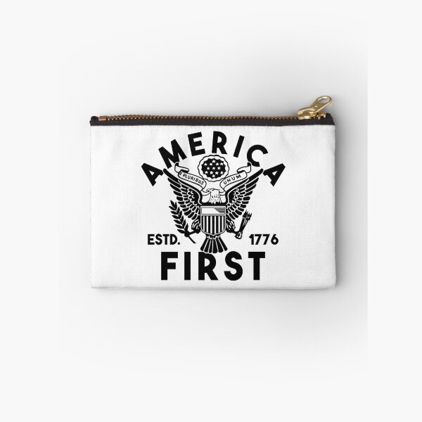 Item preview, Patriotic America First Shirt designed and sold by FedUpEagle.