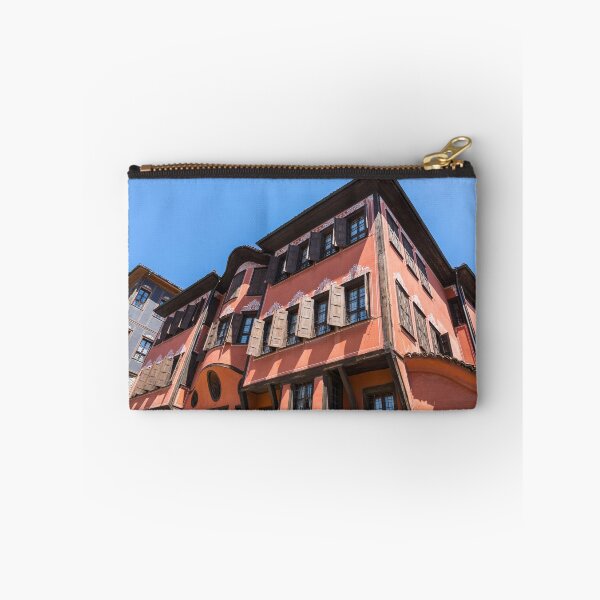 Item preview, Old Town Plovdiv - A Hundred Windows Facade in Rich Orange designed and sold by Georgia Mizuleva.