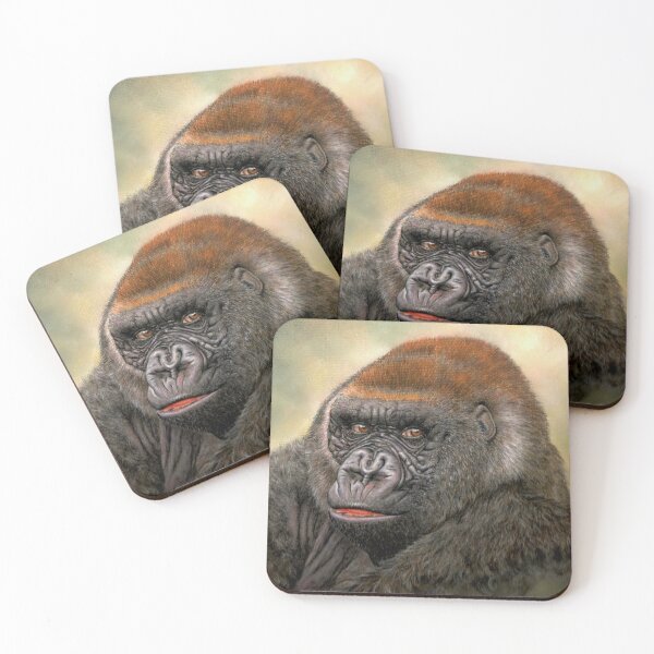 Item preview, Grinning Gorilla  designed and sold by ColinBradleyArt.