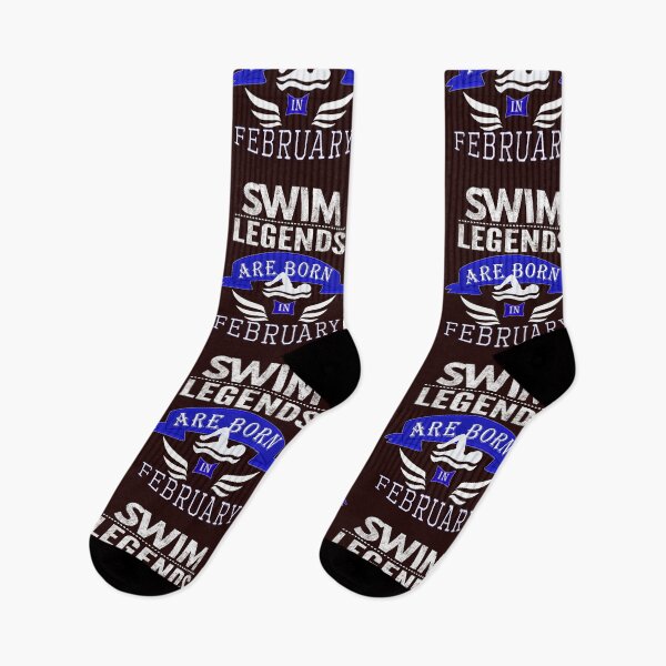 Item preview, Swimming Legends are Born in February Boys designed and sold by LGamble12345.
