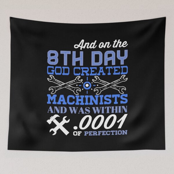 Item preview,  MACHINIST: God Created Machinists designed and sold by AndreasMei.