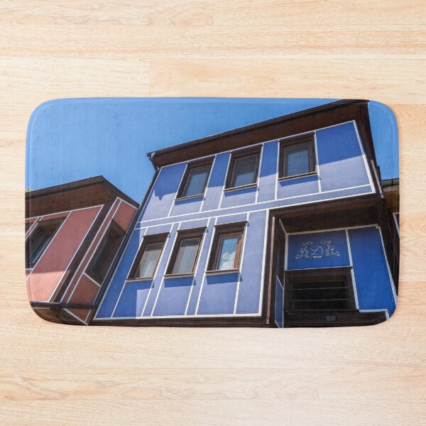Item preview, Old Town Plovdiv - Classic Blue Facade from 1840 designed and sold by Georgia Mizuleva.