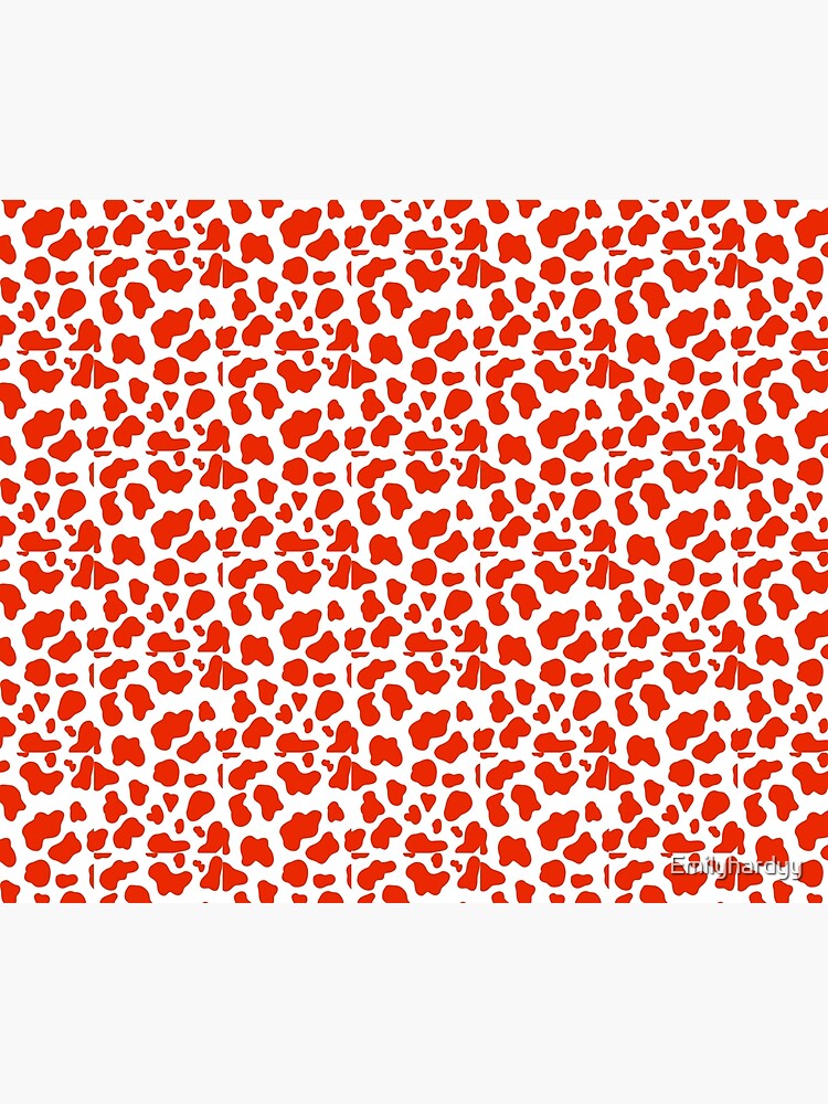 red cow print