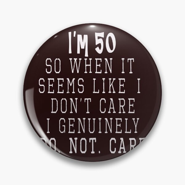 Item preview, Funny I'm 50 & dont care 50th Birthday gift for men designed and sold by LGamble12345.