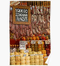 Queso y Salami Poster