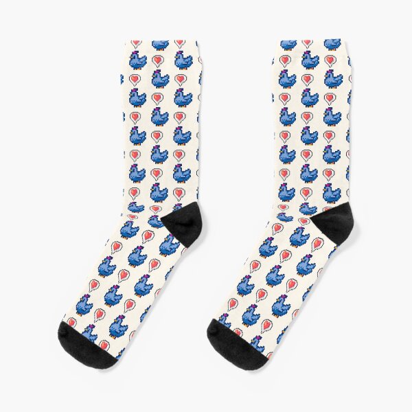 Item preview, Stardew Valley Happy Blue Chicken designed and sold by r9440.