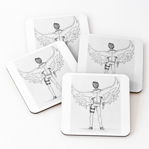 Item preview, Alec Lightwood with angel wings  designed and sold by Callydrawing.