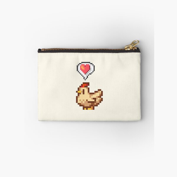 Item preview, Stardew Valley Happy White Chicken designed and sold by r9440.