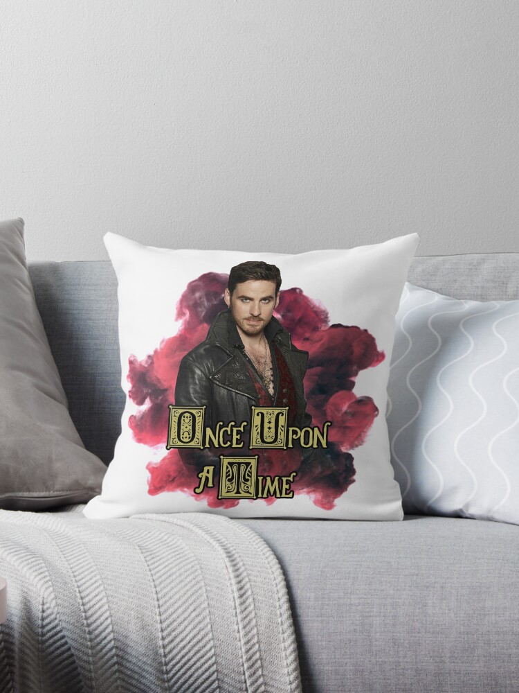 Once Upon A Time: Captain Hook (Killian Jones) in Smoke Pillow