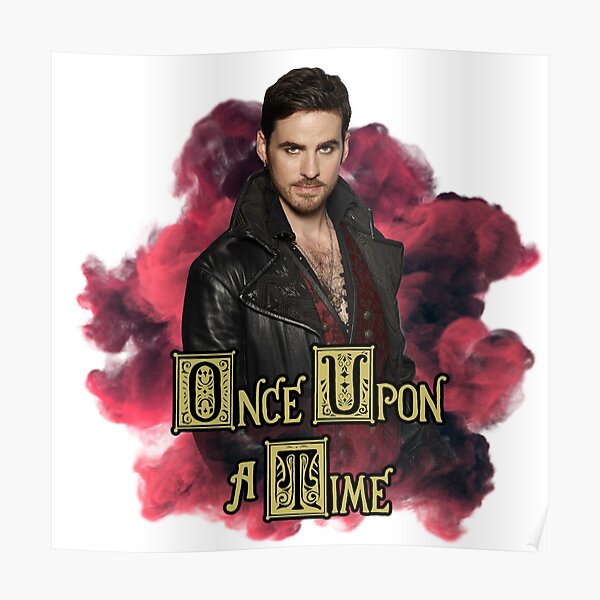 Once Upon A Time: Captain Hook (Killian Jones) in Smoke Poster