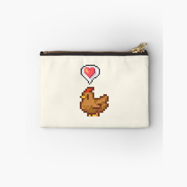 Item preview, Stardew Valley Happy Brown Chicken designed and sold by r9440.