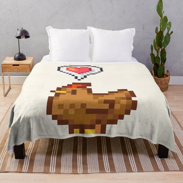 Aperçu de l'œuvre Poulet brun heureux de Stardew Valley créée et vendue par r9440.