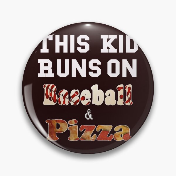 Artikelvorschau, Lustig Dieses Kind läuft auf Baseball und Pizza entworfen und verkauft von LGamble12345.