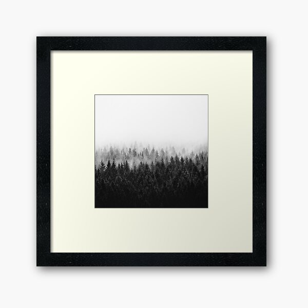 High And Low Framed Art Print