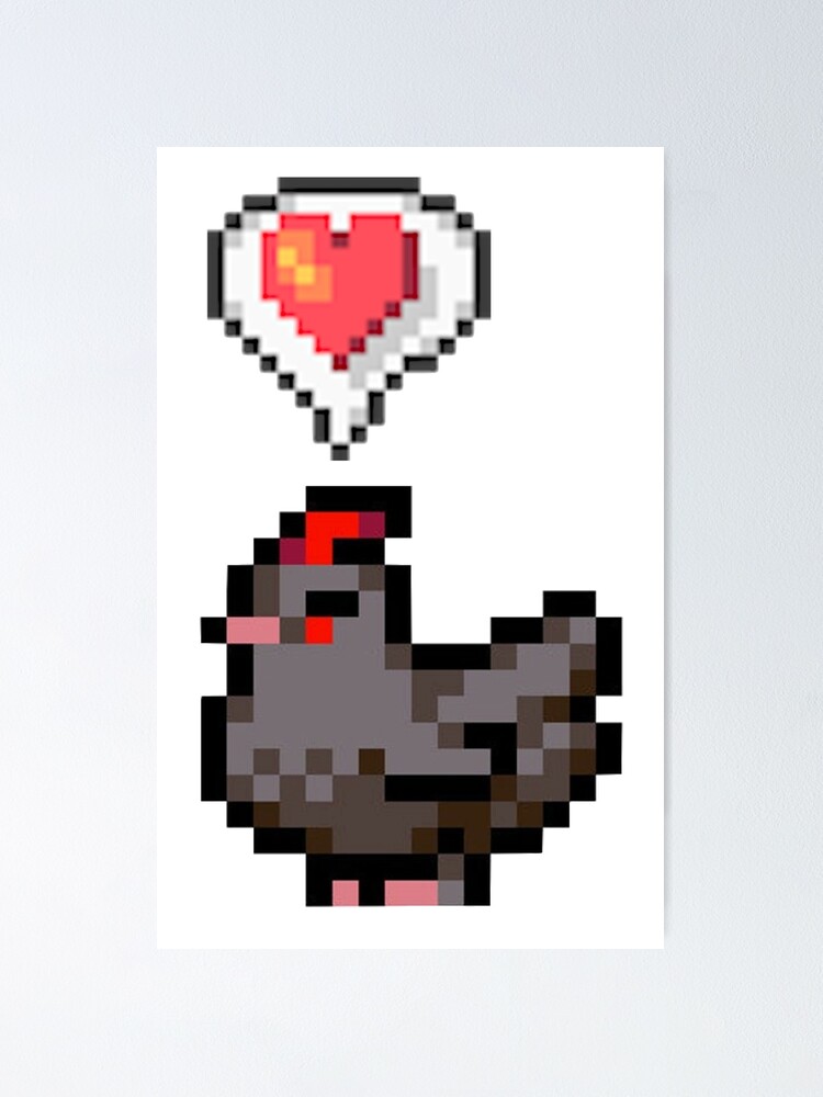 stardew-valley-void-chicken-family-chicks-poster-for-sale-by-r9440