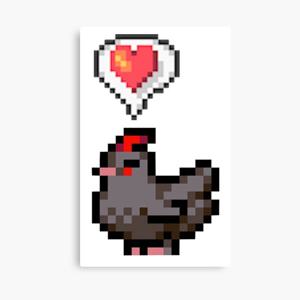 Item preview, Stardew Valley Happy Void Chicken designed and sold by r9440.