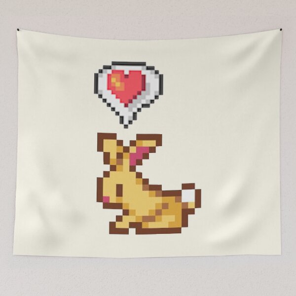 Item preview, Stardew Valley Happy Rabbit Chicken designed and sold by r9440.