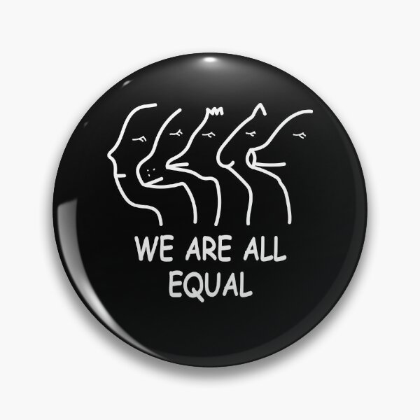 Item preview, We are all equal vegetarian, vegan animal lovers designed and sold by desislogn.