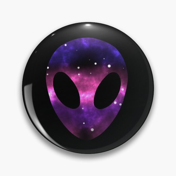 Artikelvorschau, Galaxy Print Alien Head entworfen und verkauft von WildRose271.
