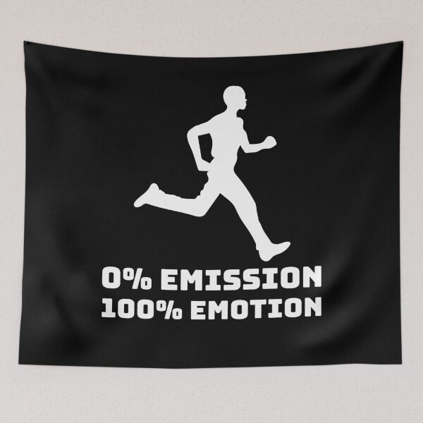 Item preview, Jogger Marathon 0% Emission 100% Emotion Climate Eco designed and sold by desislogn.
