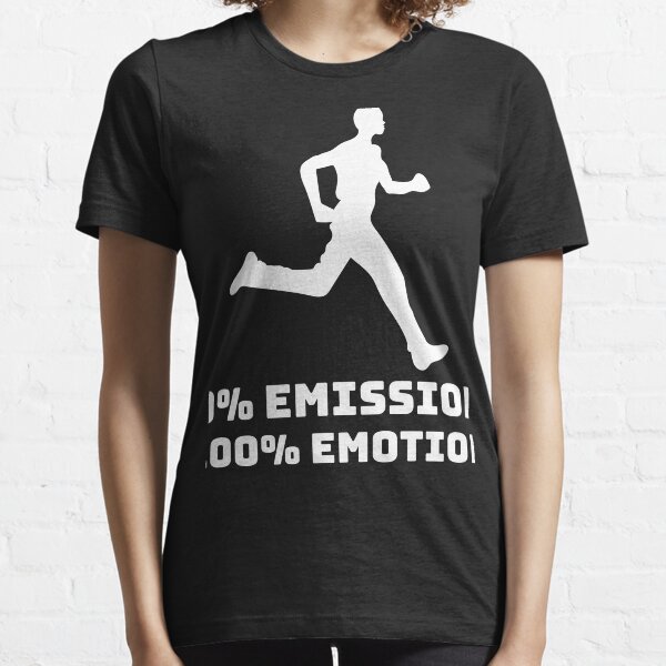 Jogger Marathon 0% Emission 100% Emotion Klima Öko Essential T-Shirt