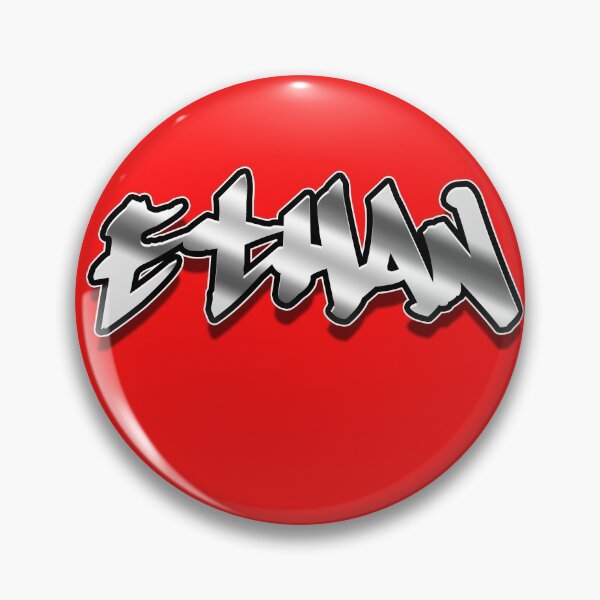 Item preview, "Ethan" in Graffiti style metal effect designed and sold by geograffeur.