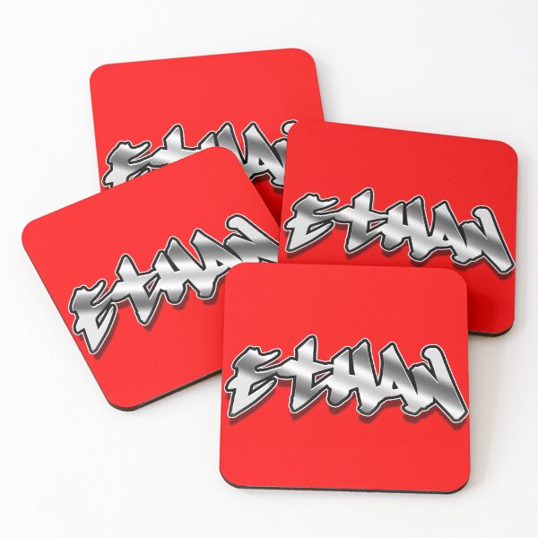 Item preview, "Ethan" in Graffiti style metal effect designed and sold by geograffeur.