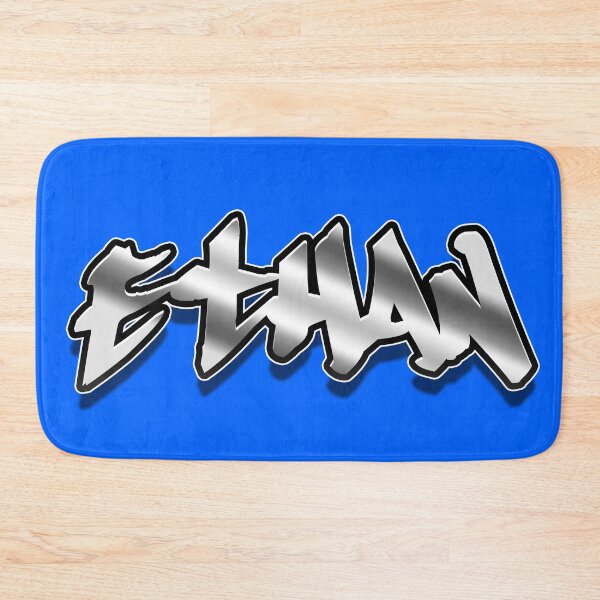 Item preview, "Ethan" in Graffiti style metal effect designed and sold by geograffeur.