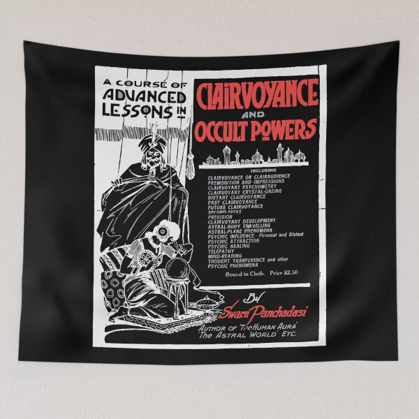 Item preview, Clairvoyance & Occult Powers (reversed) designed and sold by Fairytale of DC.