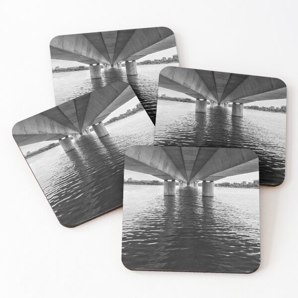 Item preview, Under Cardiff Bay link road bridge over the river Taff Wales designed and sold by iCimages.net.