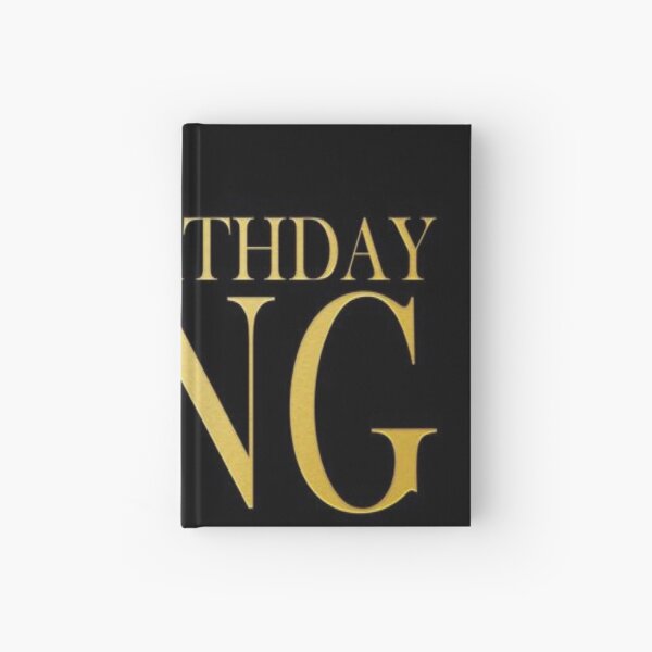 Birthday King Hardcover Journal