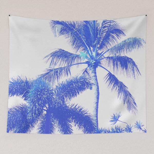 Item preview, Blue Palm Tropical Paradise designed and sold by Vin  Zzep.
