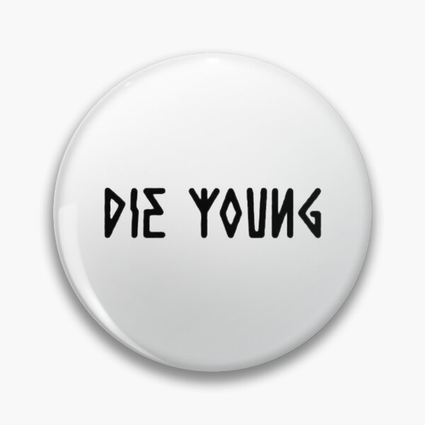 Item preview, Lil Peep Die Young Original Tattoo Design designed and sold by nmrkdesigns.