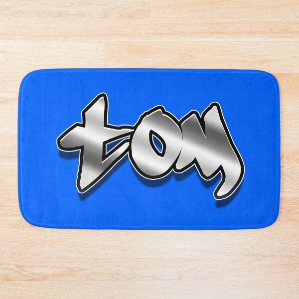 Item preview, "Tom" in Graffiti style metal effect designed and sold by geograffeur.