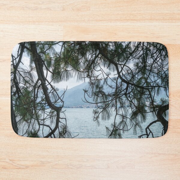 Item preview, Lacy Pine Screen - Splendid Lake Como in Lombardy Italy designed and sold by Georgia Mizuleva.