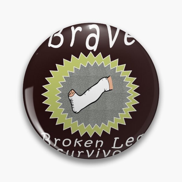 Item preview, Funny Brave Broken Leg Survivor Gift for boys designed and sold by LGamble12345.