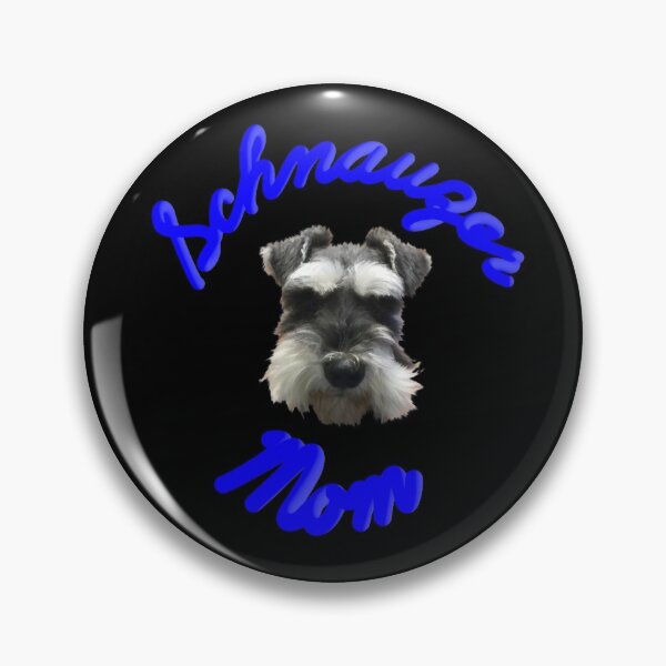 Item preview, Schnauzer Dog Mom Blue designed and sold by JWDesigns777.