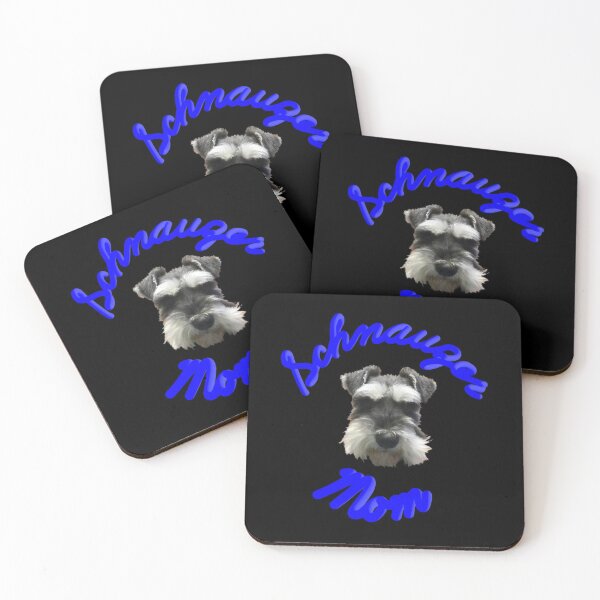 Item preview, Schnauzer Dog Mom Blue designed and sold by JWDesigns777.