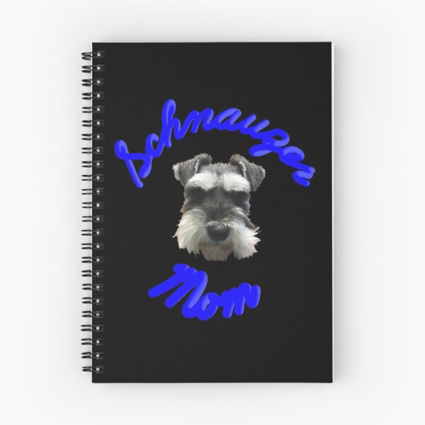 Item preview, Schnauzer Dog Mom Blue designed and sold by JWDesigns777.