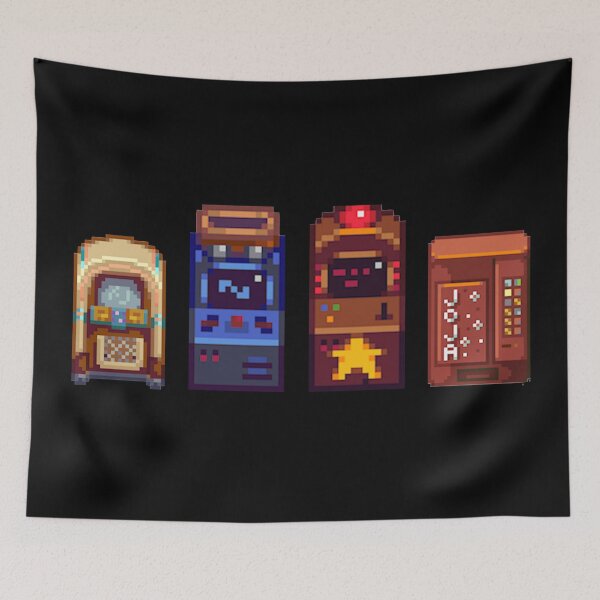 Item preview, Stardew Valley Stardrop Saloon Arcade Games designed and sold by r9440.