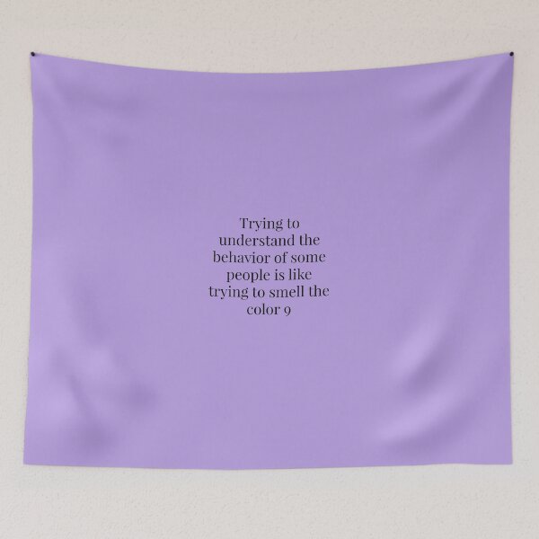 Item preview, Smelling the Color 9 Quote designed and sold by MysticalCrazy.